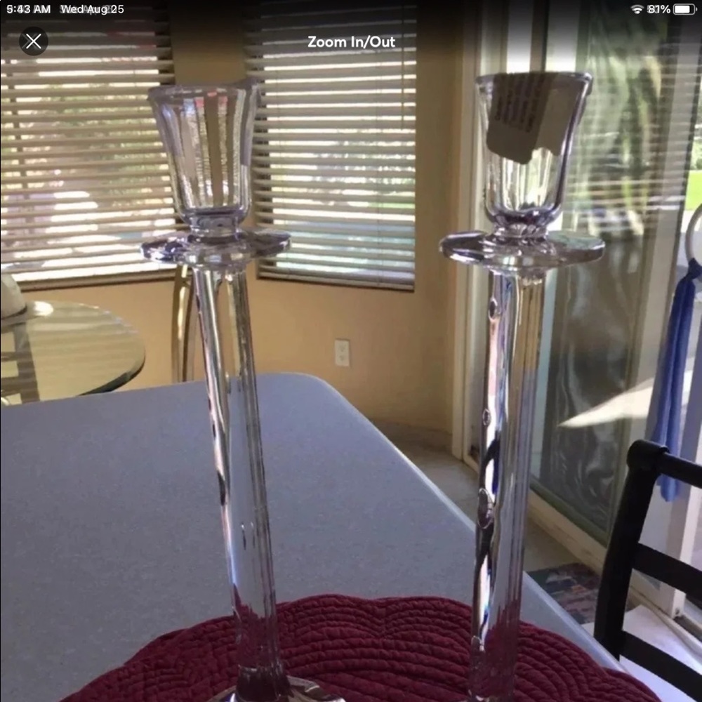 Marquis Waterford 13” Candlesticks..NWT